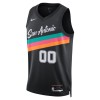 Dres San Antonio Spurs Prilagođeni Nike 2025-26 City Edition Crno Swingman
